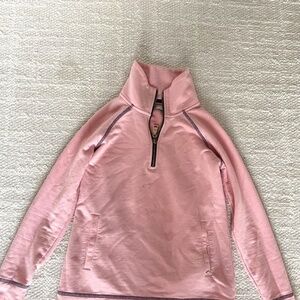 Pink Spartina Zipper Sweatshirt